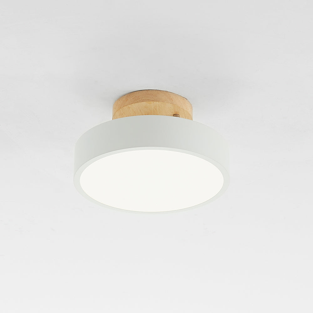 LED Modern Wood Ceiling Light