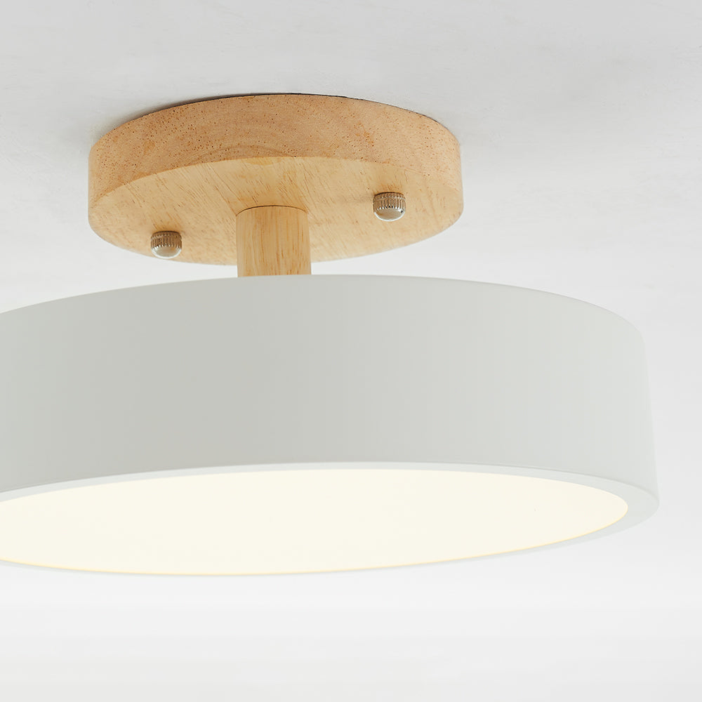 LED Modern Wood Ceiling Light
