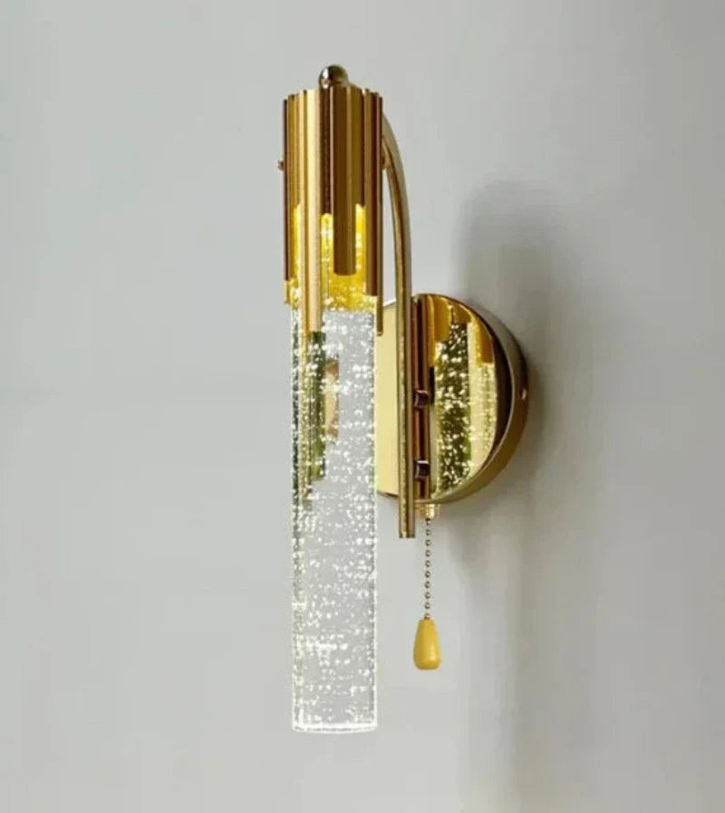 Luxora – Crystal Wall Light with Timeless Charm