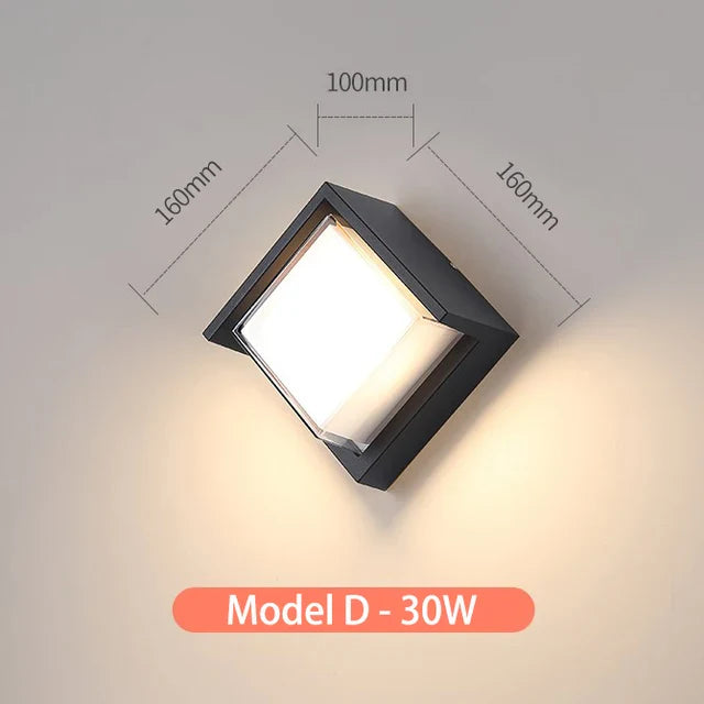 GarGlow – Elegant Outdoor Wall Light