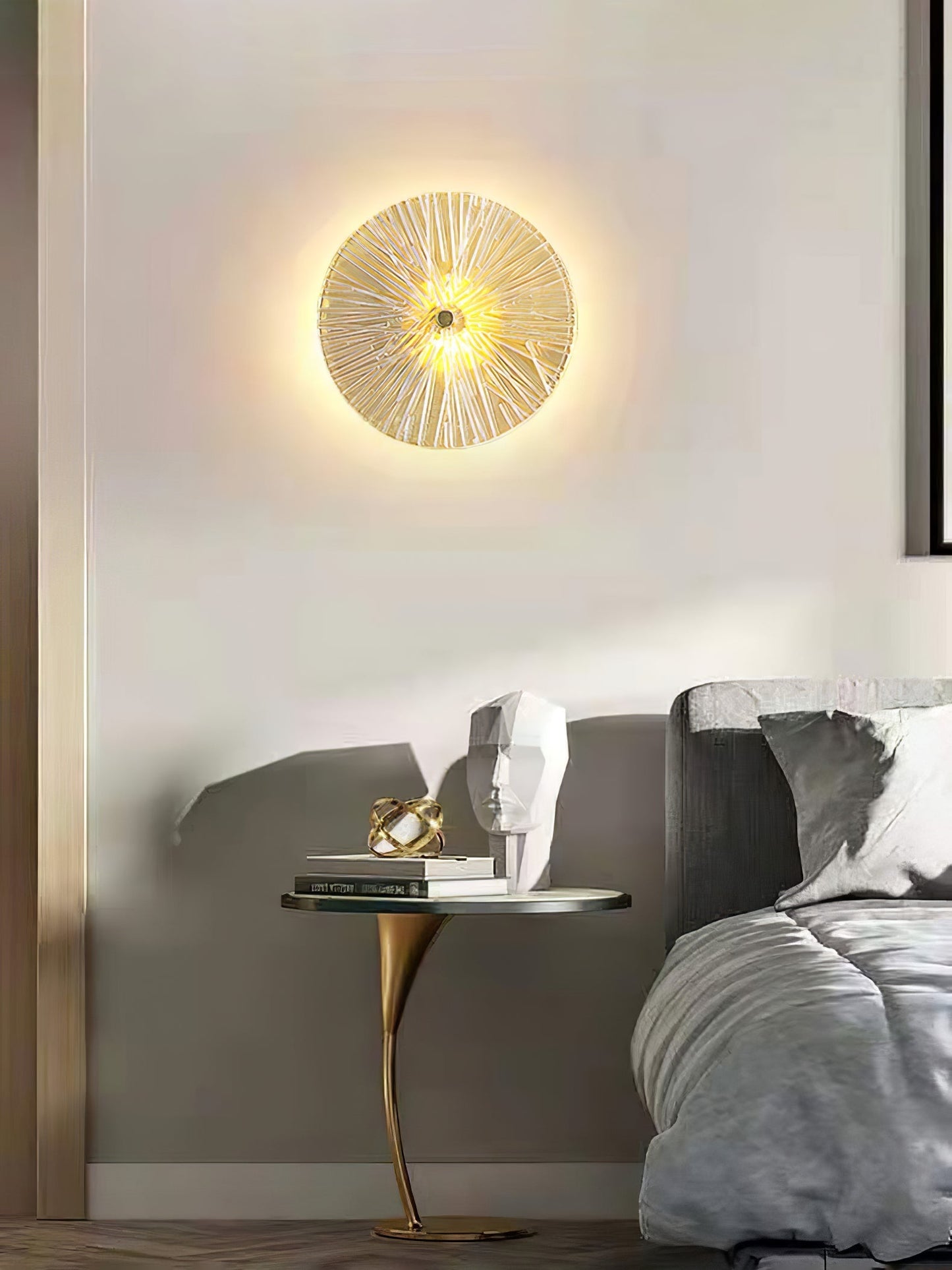 LotusBeam – Modern Lotus Flower Wall Light for Serenity
