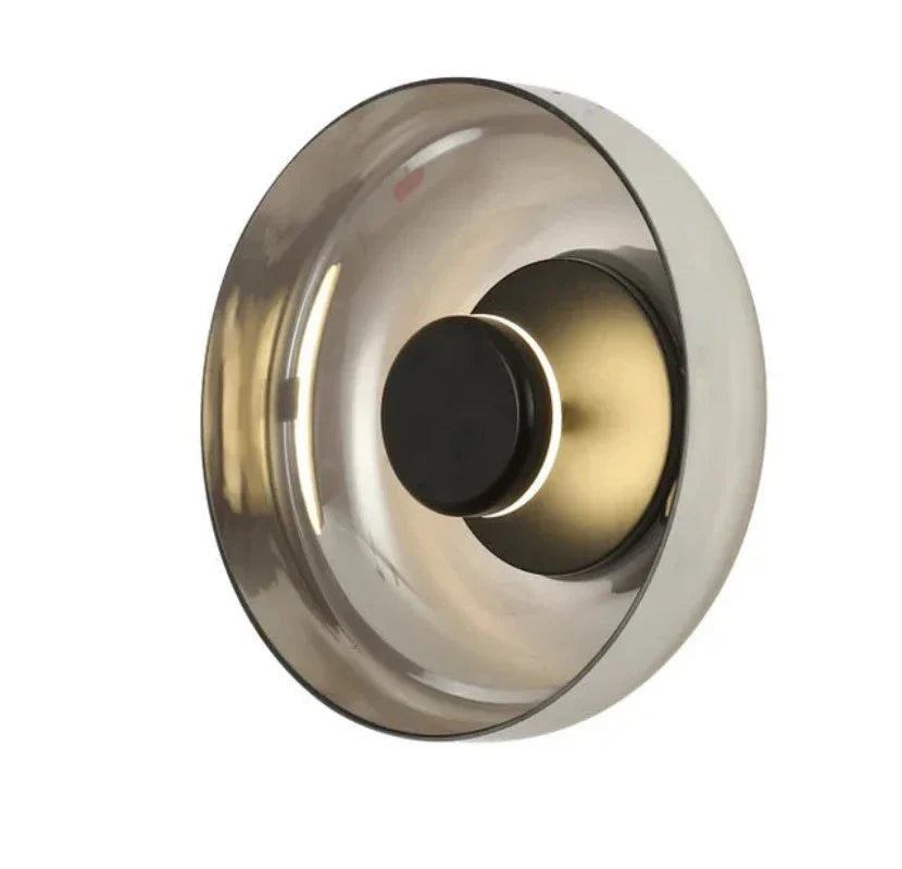 LuminousSphere - Hanging Wall Lamp with Glass Bowl