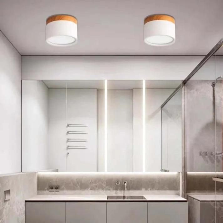 Nordic Style Cylinder LED Hallway Ceiling Lights