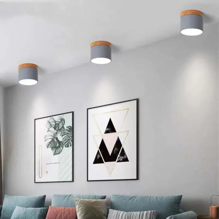 Nordic Style Cylinder LED Hallway Ceiling Lights