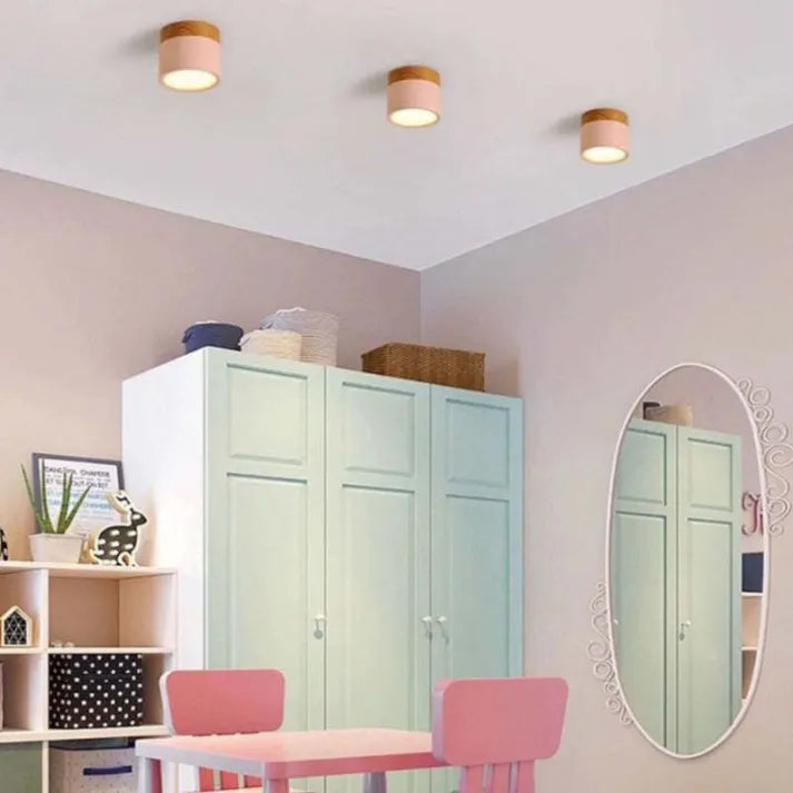 Nordic Style Cylinder LED Hallway Ceiling Lights