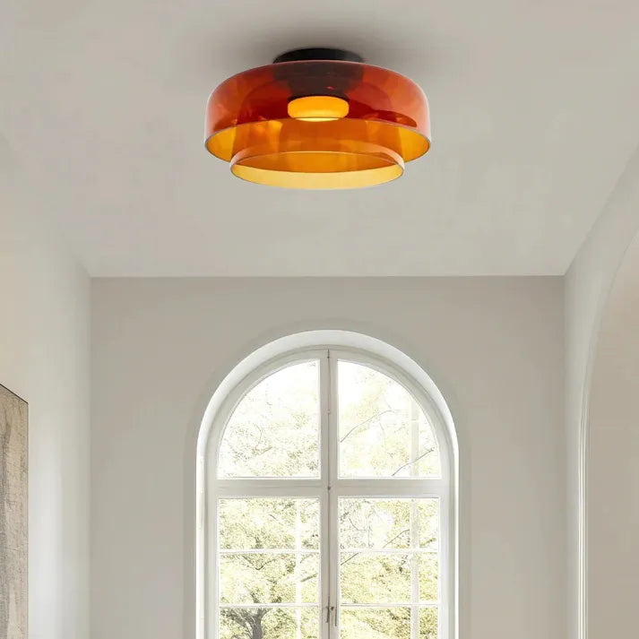 Nordic Designer Medieval Glass Ceiling Lamp