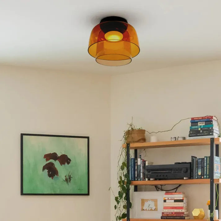 Nordic Designer Medieval Glass Ceiling Lamp