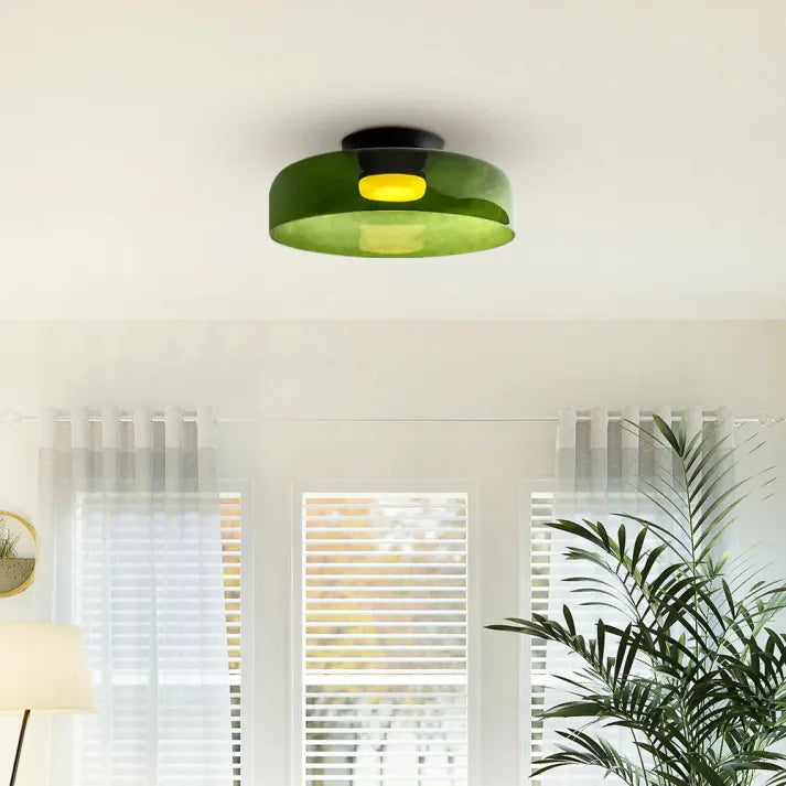 Nordic Designer Medieval Glass Ceiling Lamp