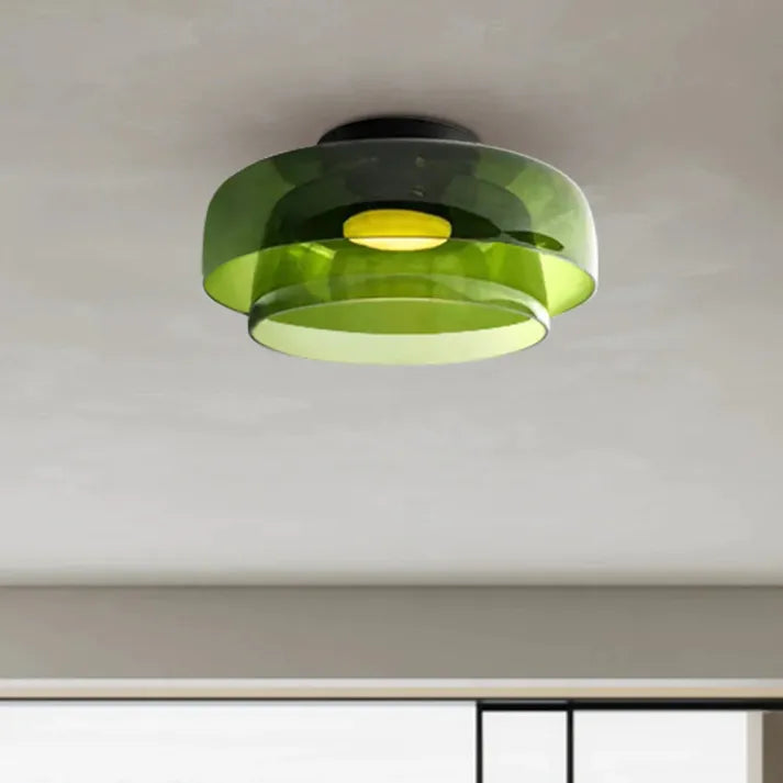 Nordic Designer Medieval Glass Ceiling Lamp