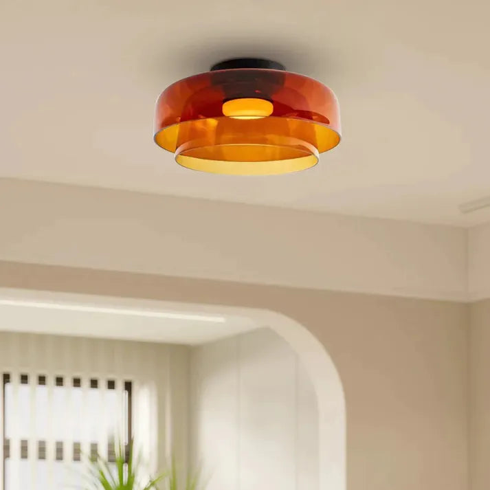 Nordic Designer Medieval Glass Ceiling Lamp
