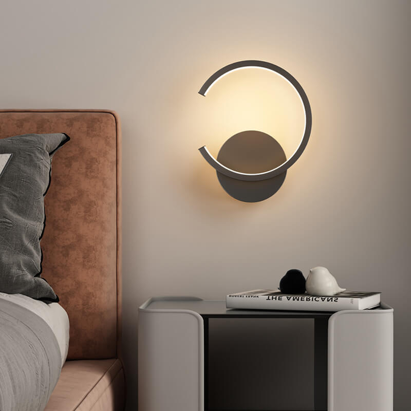 Luminex - Modern LED wall lamp with minimalist circular design