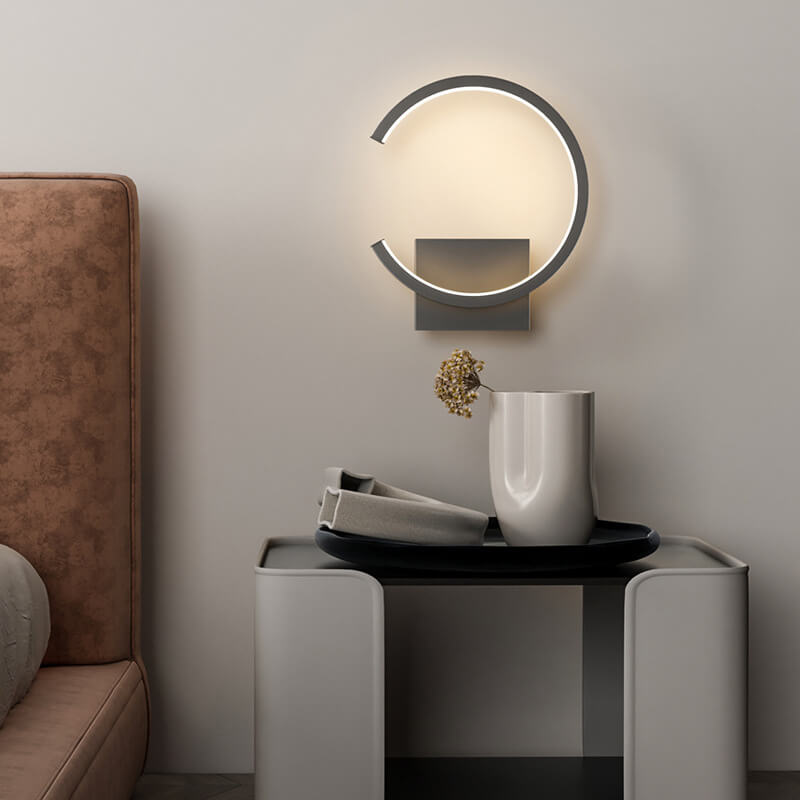 Luminex - Modern LED wall lamp with minimalist circular design