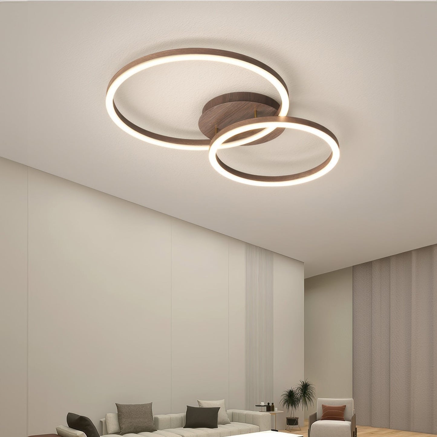 Elegant Design Ring Ceiling Light