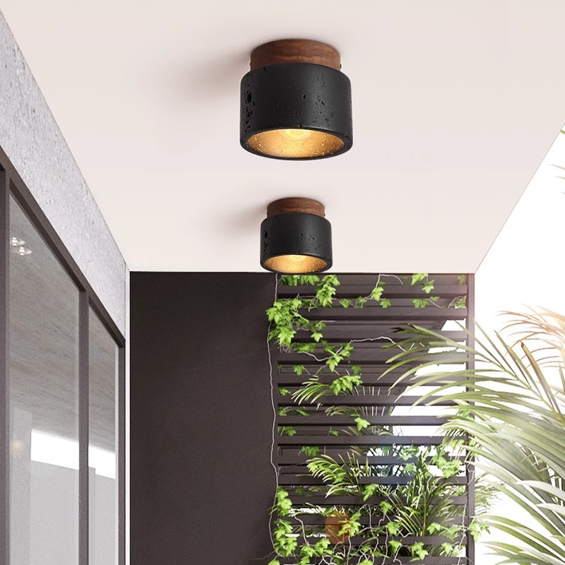 Stone Ceiling Lamp