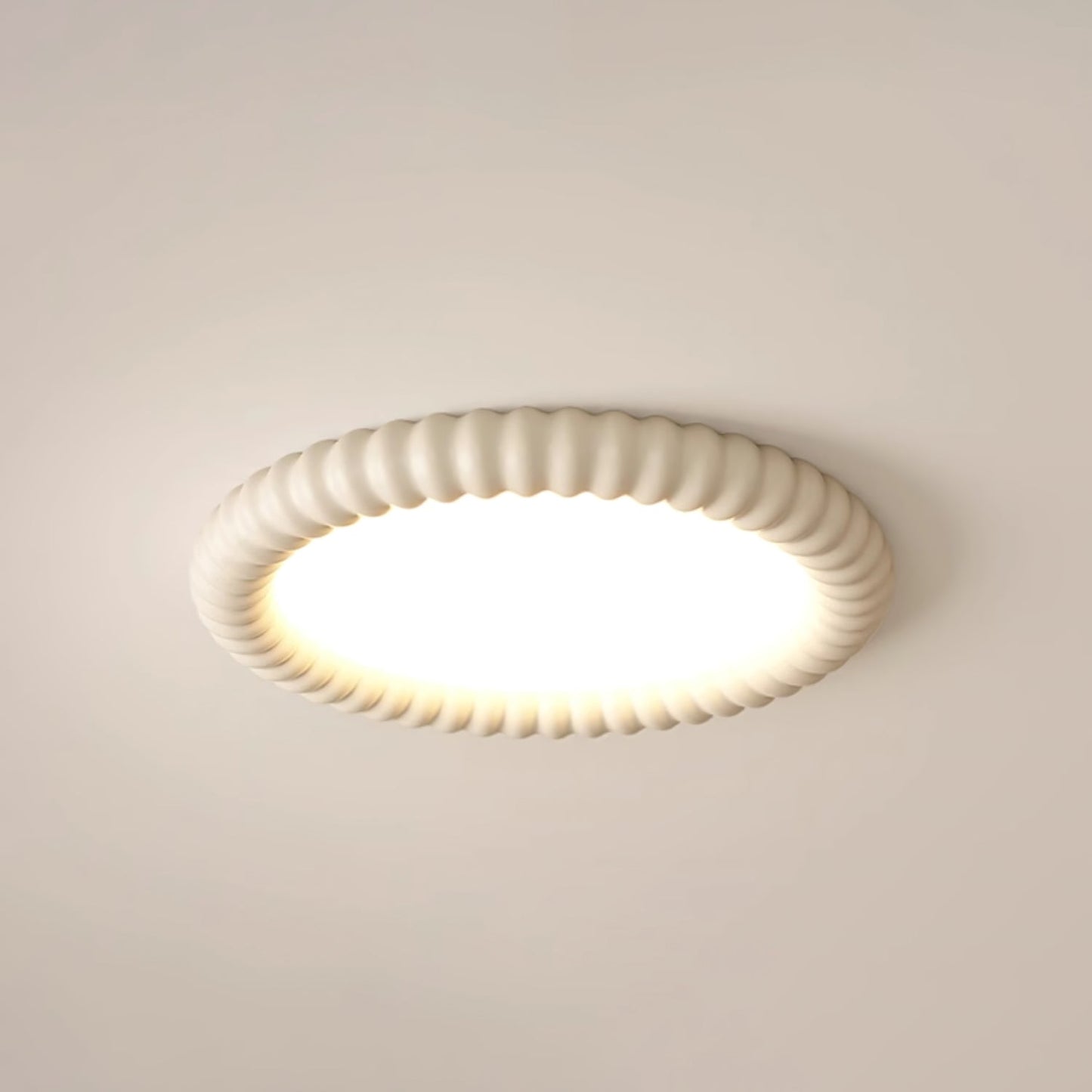 Halo Rippled Ceiling Lamp