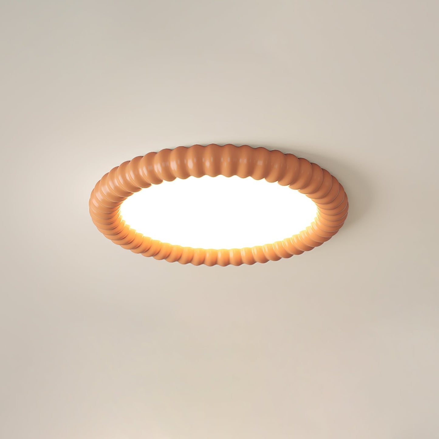 Halo Rippled Ceiling Lamp