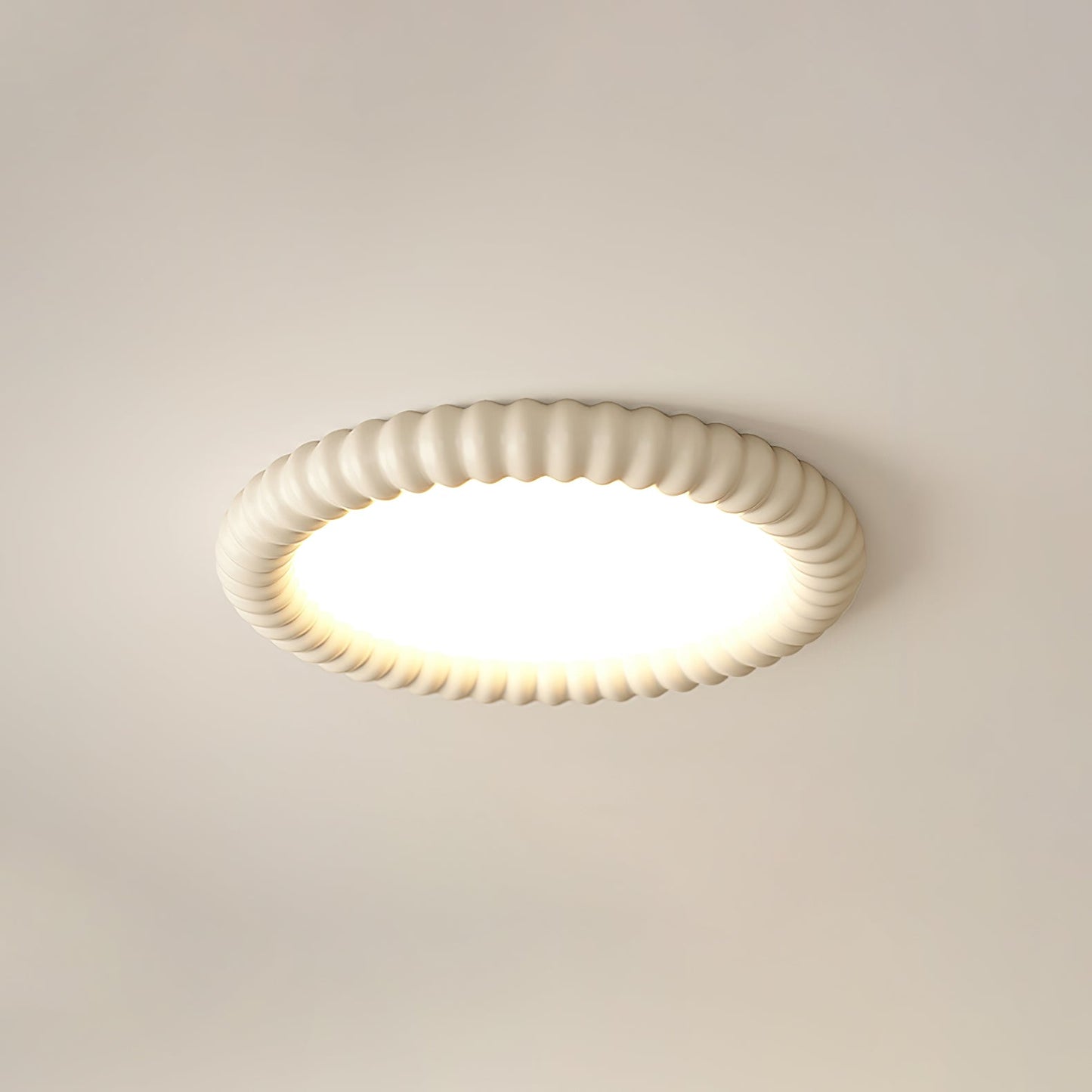 Halo Rippled Ceiling Lamp