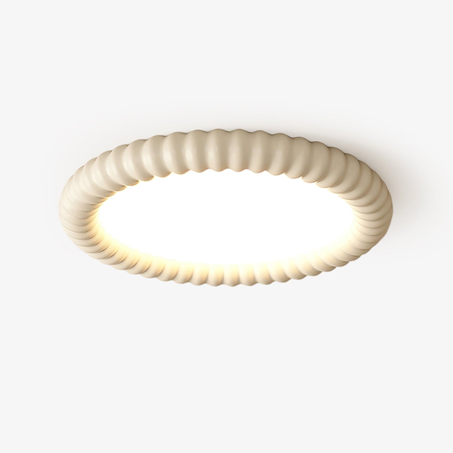 Halo Rippled Ceiling Lamp