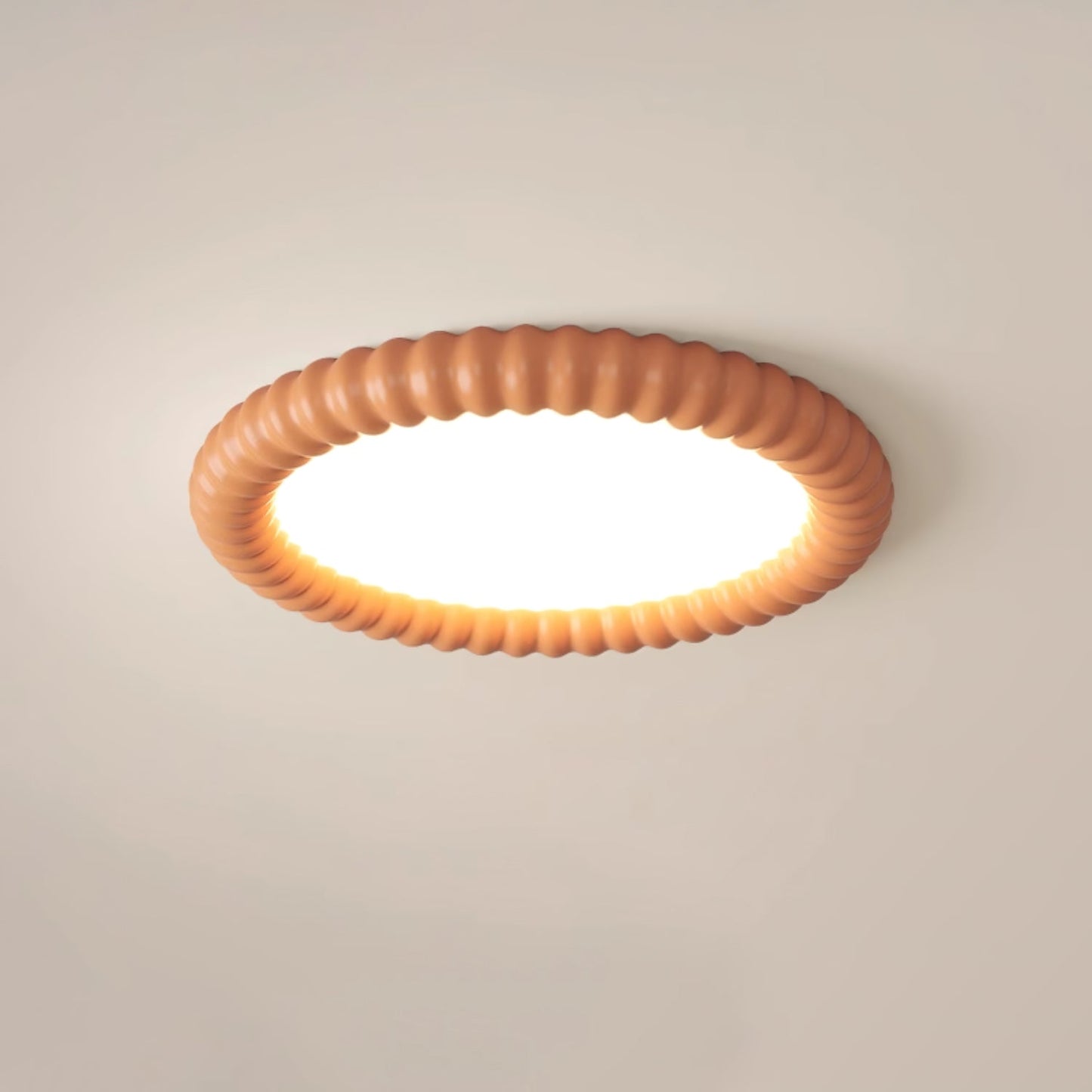 Halo Rippled Ceiling Lamp