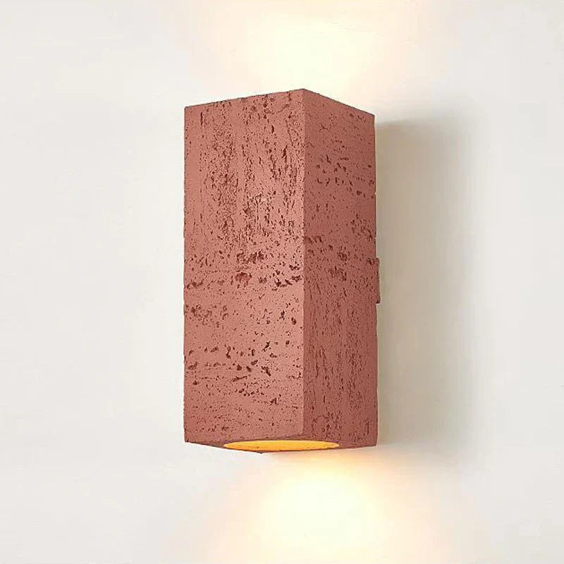ZenCast – Wabi-Sabi Cement Wall Lamp