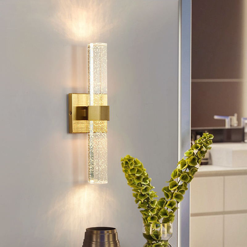 GlimmerSphere - Luxurious Crystal Wall Light