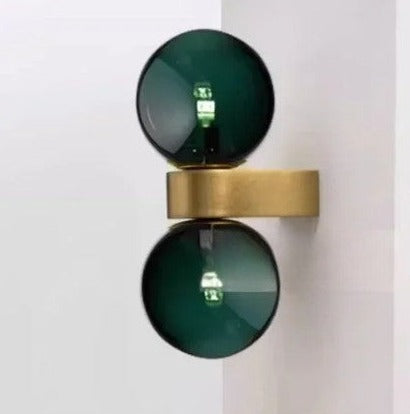 GlowHalo - Sleek Wall Bulb Lamp