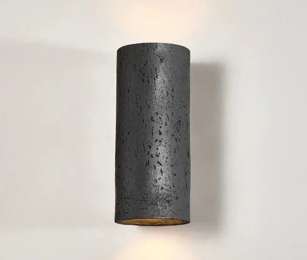 CementLume – Industrial Wall Light with Cement Finish