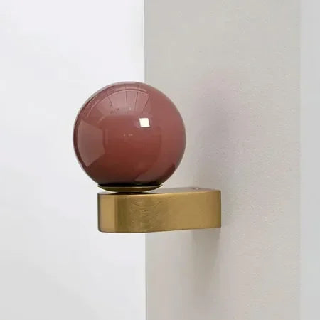 GlowHalo - Sleek Wall Bulb Lamp