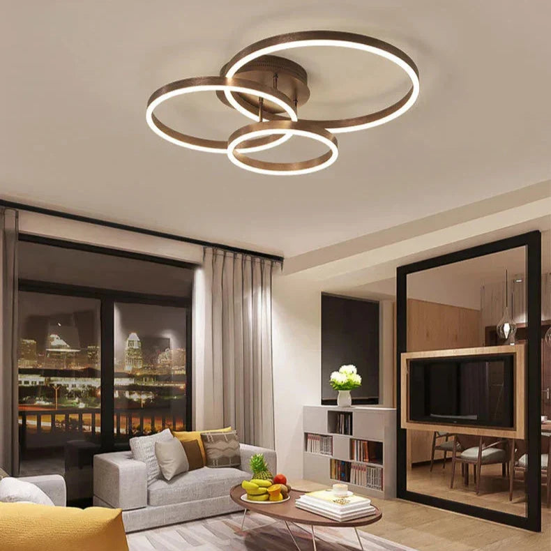 Elegant Design Ring Ceiling Light