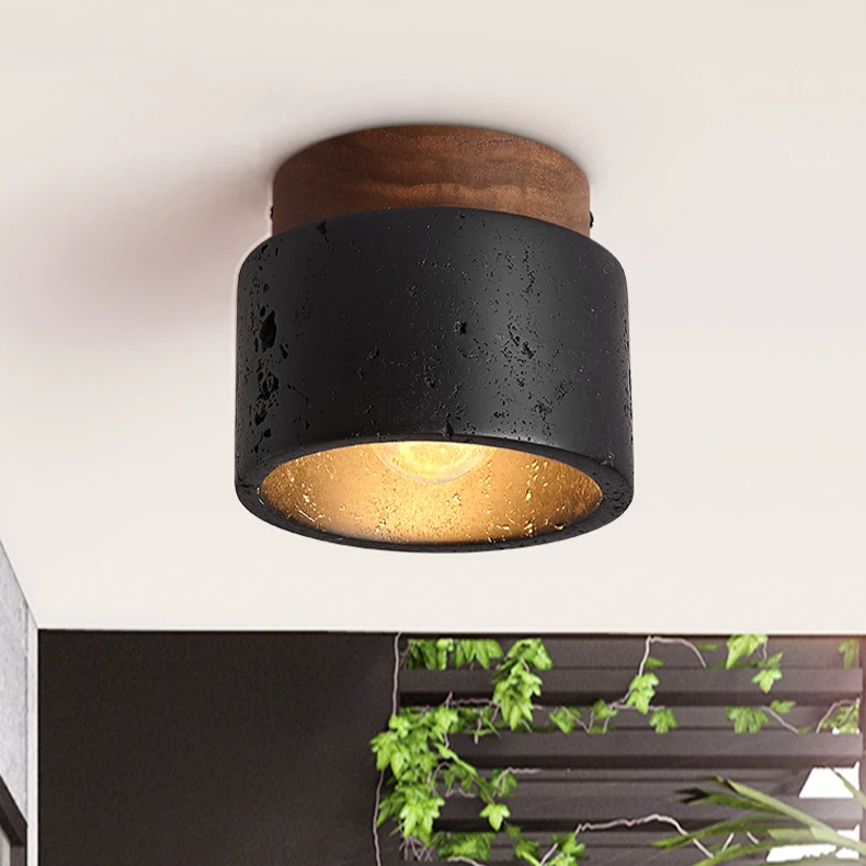 Stone Ceiling Lamp