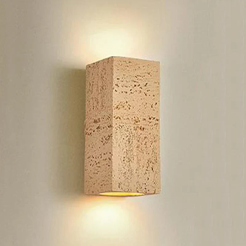 ZenCast – Wabi-Sabi Cement Wall Lamp
