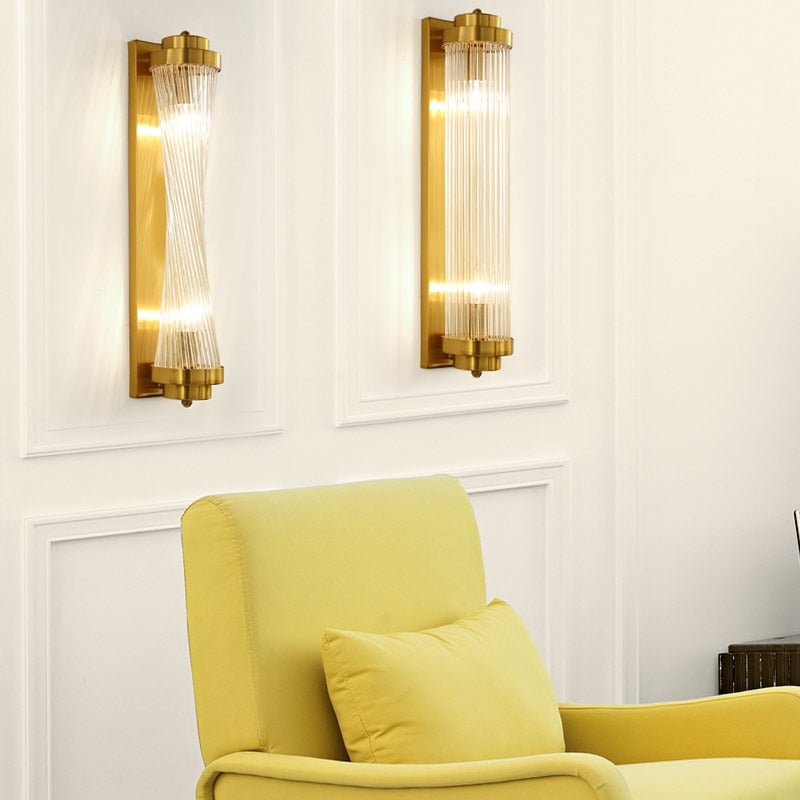 RadiantGleam - Crystal Wall Lighting