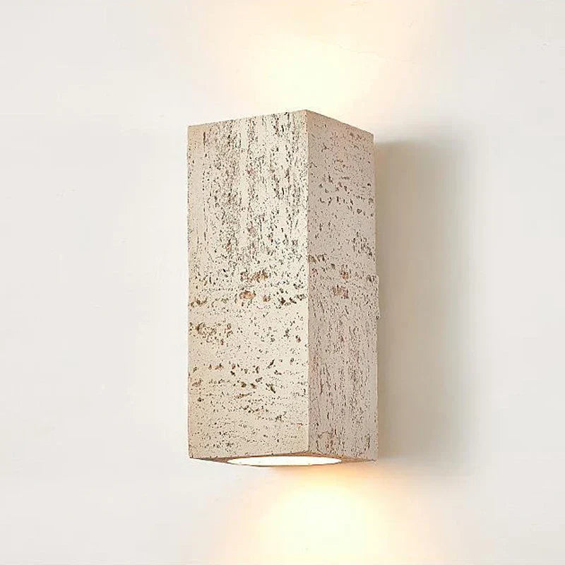 ZenCast – Wabi-Sabi Cement Wall Lamp