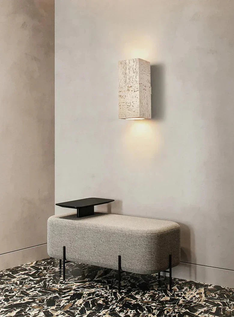ZenCast – Wabi-Sabi Cement Wall Lamp