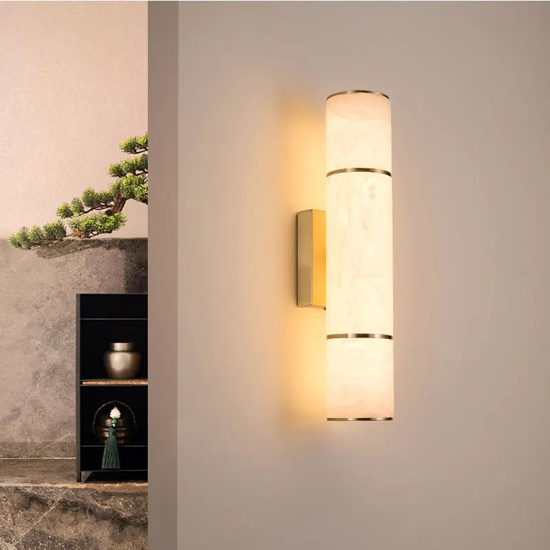 Refined Stone Wall Light