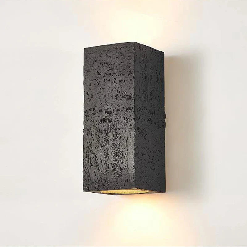 ZenCast – Wabi-Sabi Cement Wall Lamp