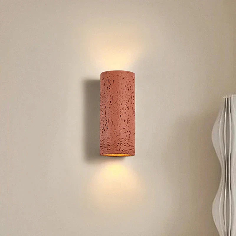 CementLume – Industrial Wall Light with Cement Finish