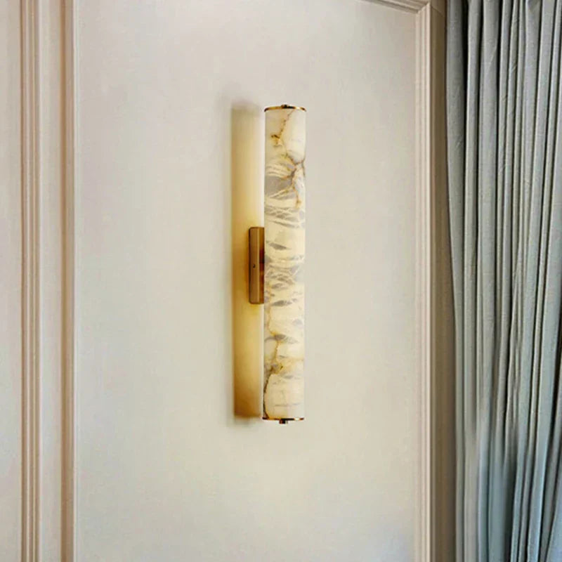 AuraStone – Minimalist Marble Ambient Lamp