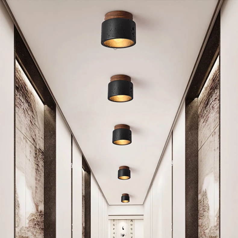 Stone Ceiling Lamp