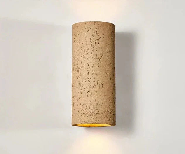 CementLume – Industrial Wall Light with Cement Finish