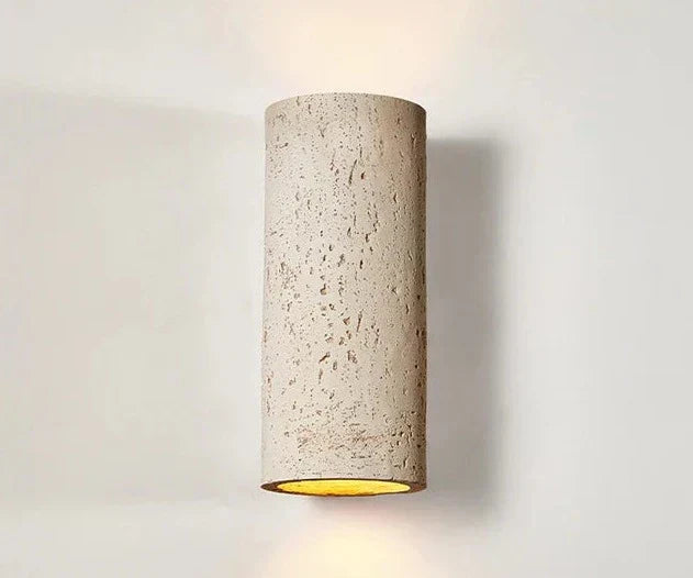 CementLume – Industrial Wall Light with Cement Finish