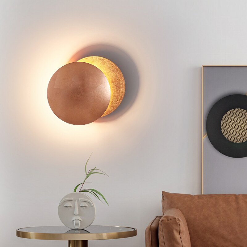 EclipseAura – Wall Lamp in Solar Eclipse Shape