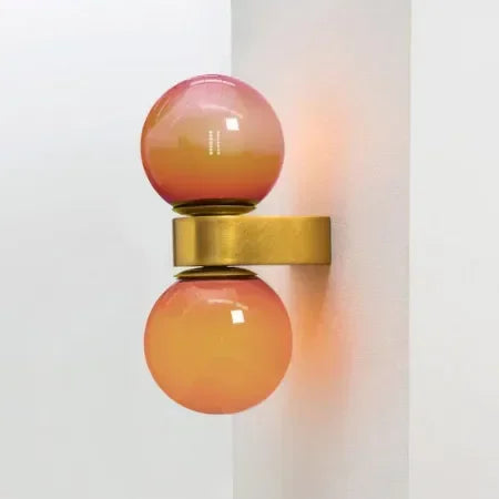 GlowHalo - Sleek Wall Bulb Lamp