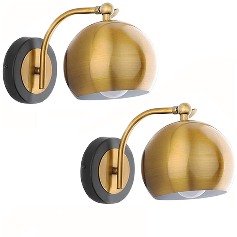 AntiqueGlow – Classic Vintage Wall Lamp with Plug for Elegant Spaces