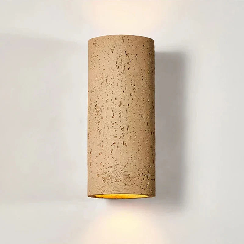 CementLume – Industrial Wall Light with Cement Finish