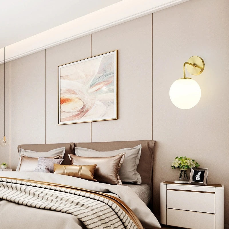 CircleLuxe – Scandinavian Wall Light with Adjustable Lighting