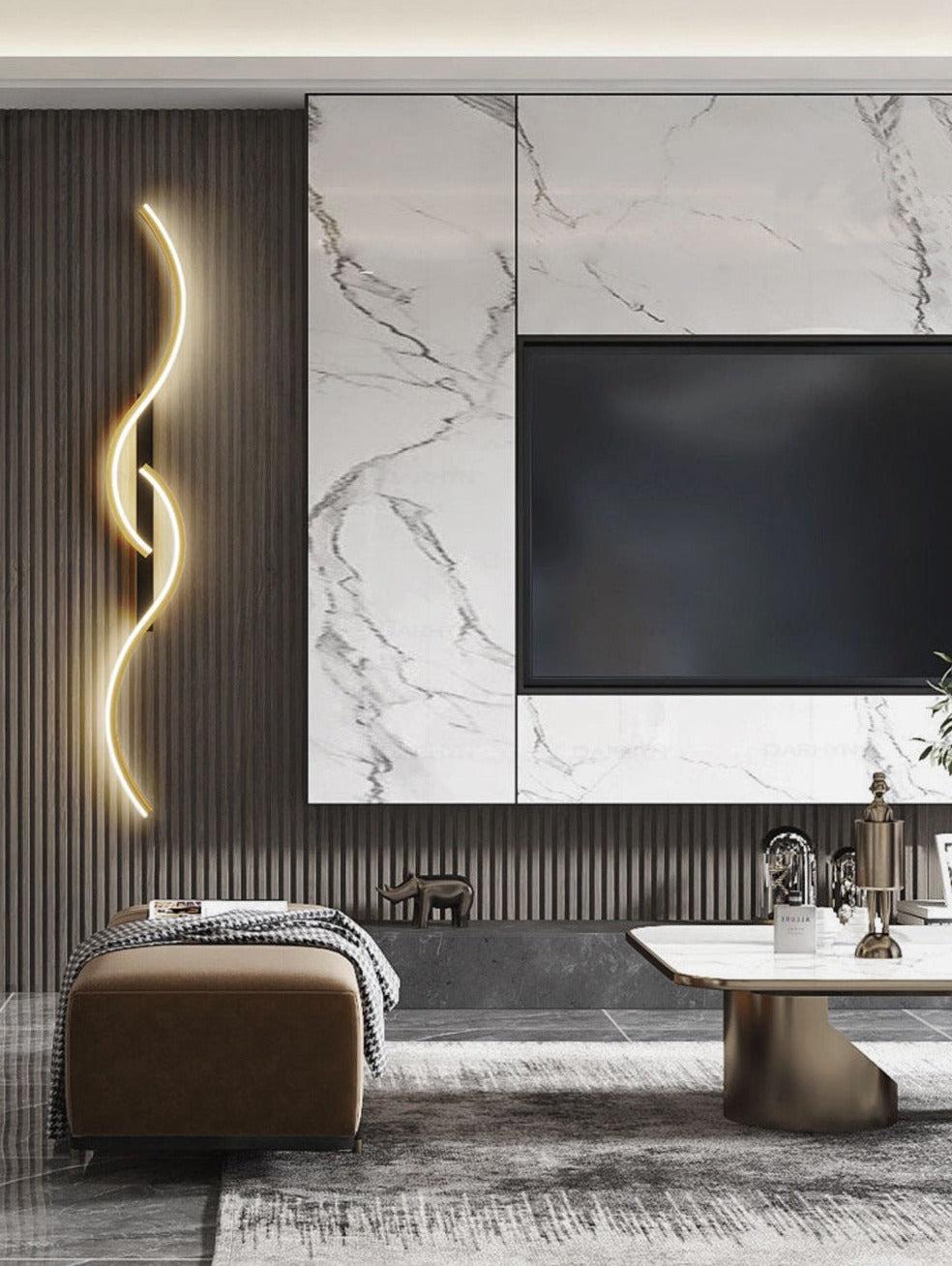 GlowCraft – Artistic LED Wall Light with Artistic Design