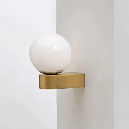 GlowHalo - Sleek Wall Bulb Lamp