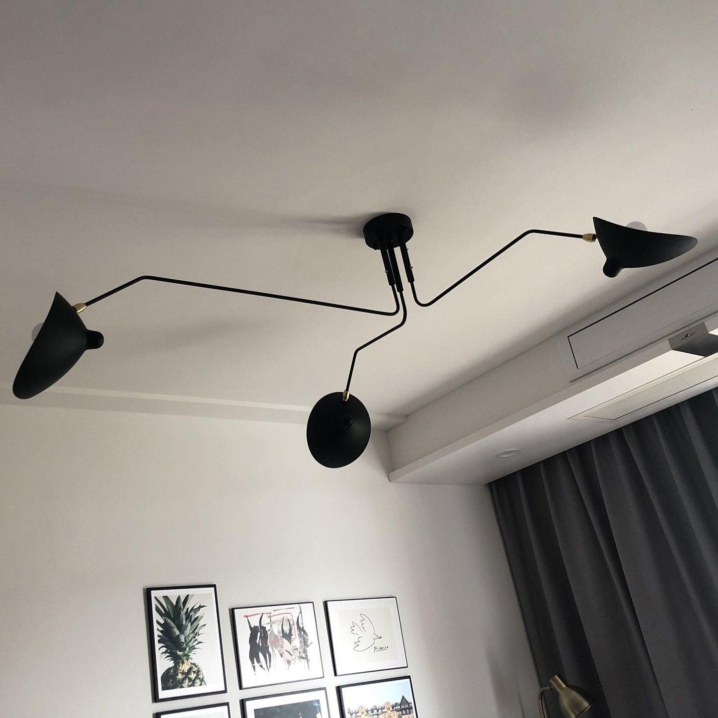 Serge Mouille Ceiling Light