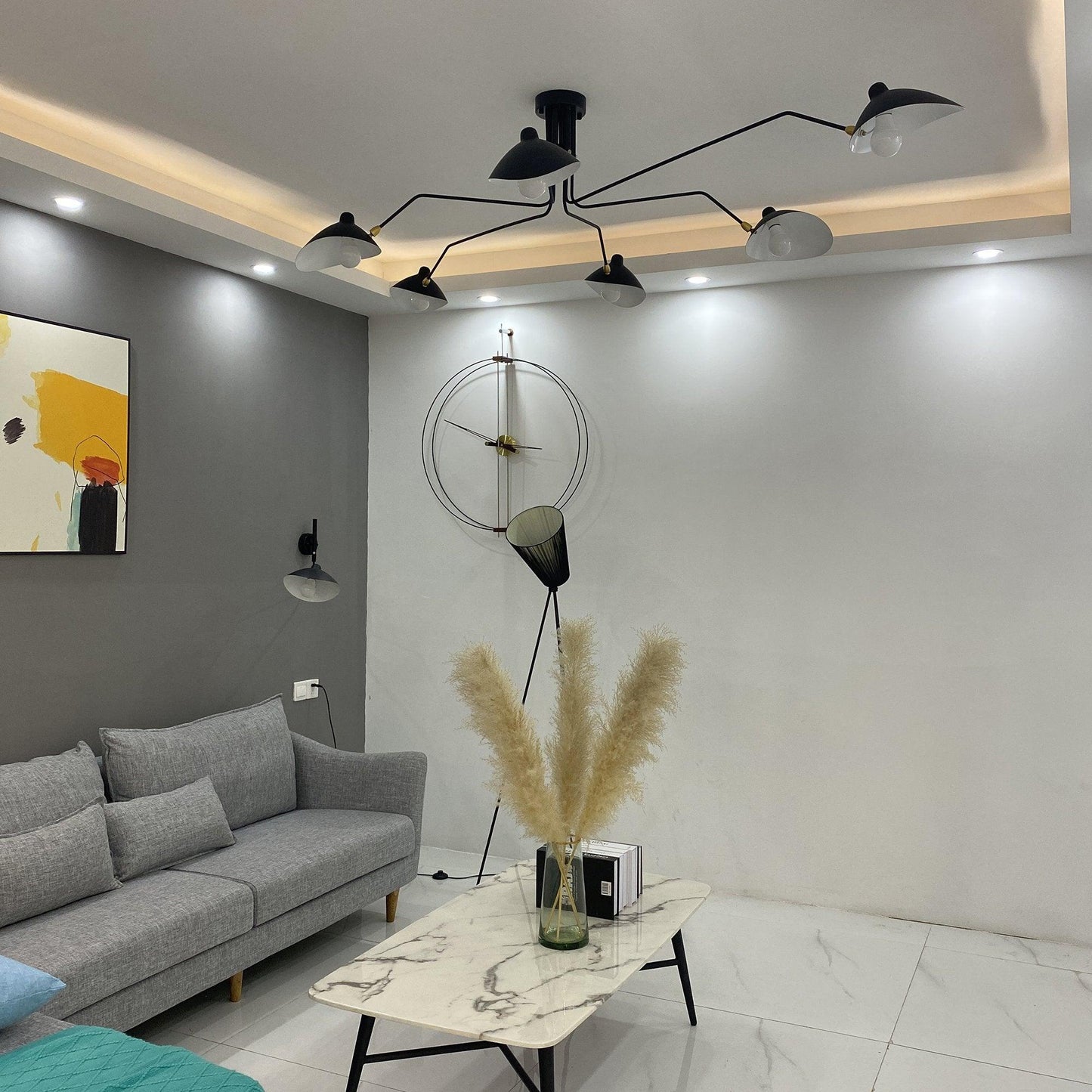 Serge Mouille Ceiling Light